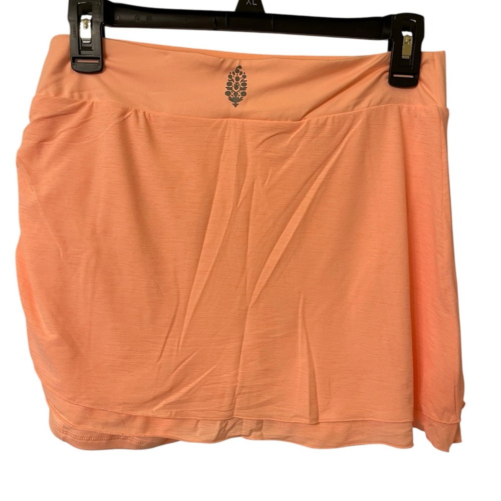 Free People x FP Movement Orange/Peach Skort Large - NWOT